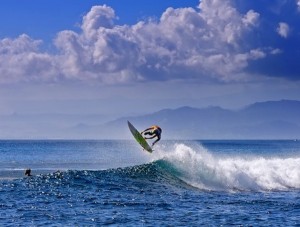 Surfing, Villa Sayang, Nusa Lembongan, Bali
